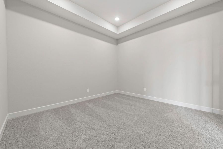 Spacious, unfurnished interior of a new home in Harvest Green, Richmond (Image 29). Spacious, unfurnished interior of a new home in Harvest Green, Richmond (Image 29).