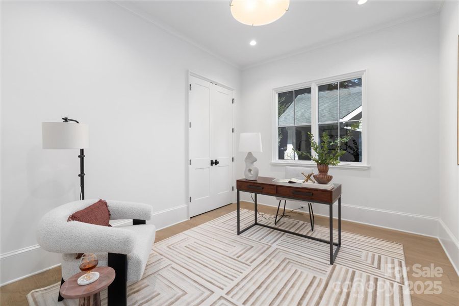 Furnished interior view inside a new home in , Charlotte (Image 13).