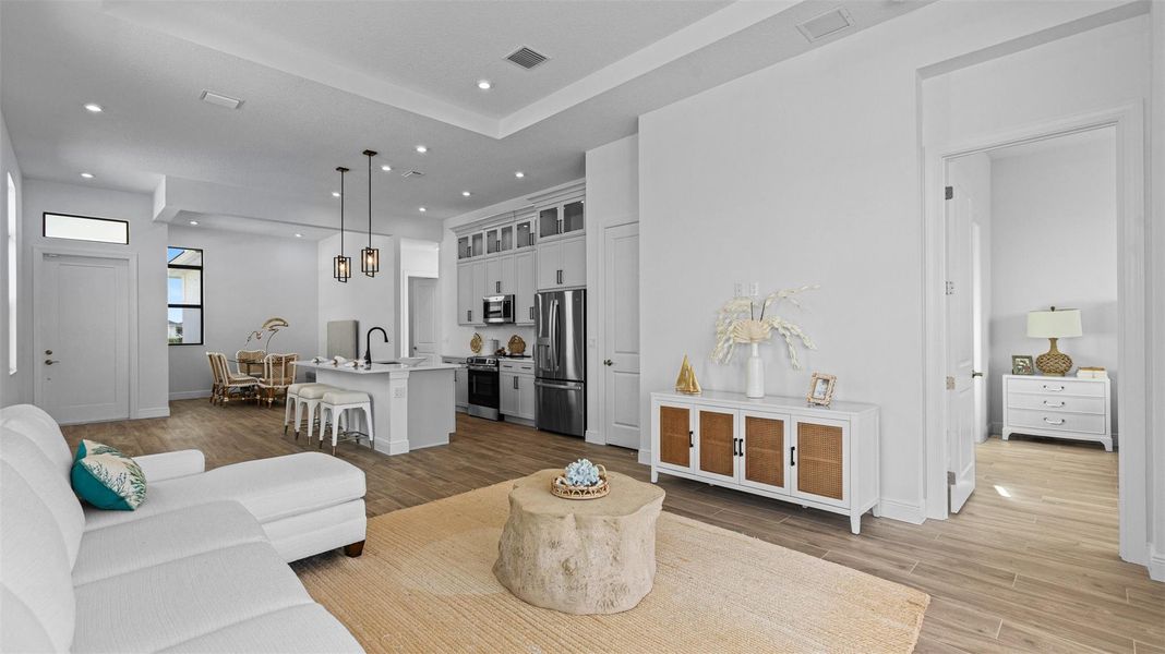 Furnished interior view inside a new home in PGA Village Verano, Port St. Lucie (Image 12). Furnished interior view inside a new home in PGA Village Verano, Port St. Lucie (Image 12).