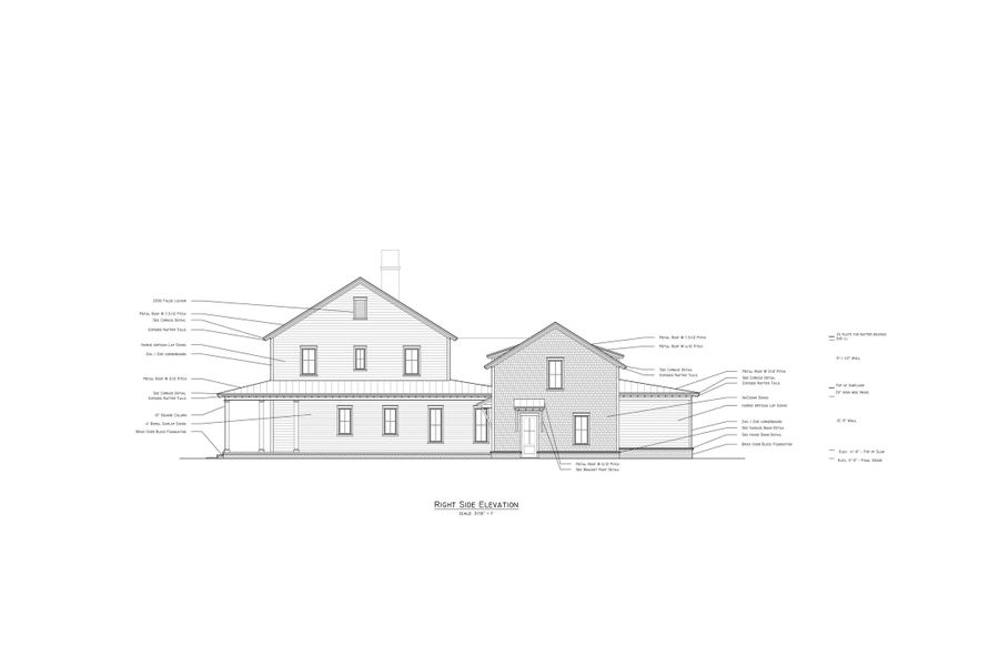 Exterior rendering of this home design in , Mount Pleasant, SC (Image 4).