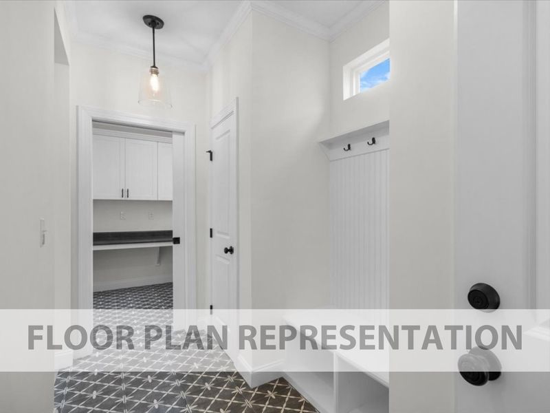 Functional Mudroom & Drop Zone – Ivey Homes Essington II Plan