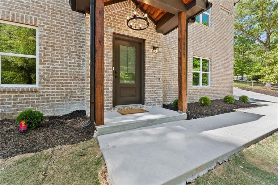 Exterior details and patio area of a home in , Gainesville (Image 4).