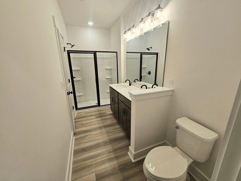 Furnished interior view inside a new home in Creekside at Andrews, Summerville (Image 7).