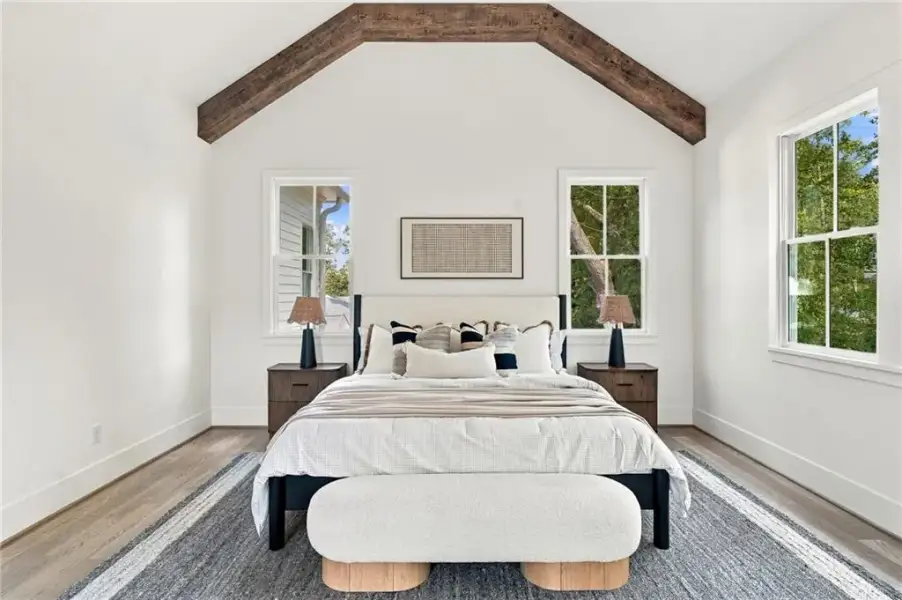 Furnished interior view inside a new home in , Atlanta (Image 53).
