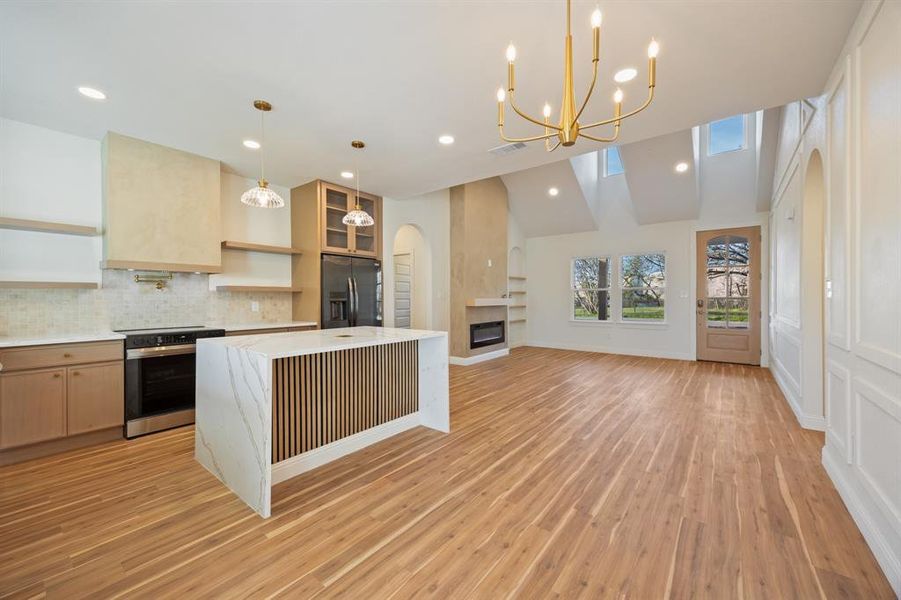 Furnished interior view inside a new home in , Terrell (Image 6).