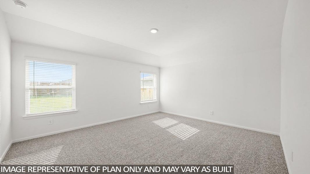 Spacious, unfurnished interior of a new home in Harrington Trails at The Canopies, Splendora (Image 13).