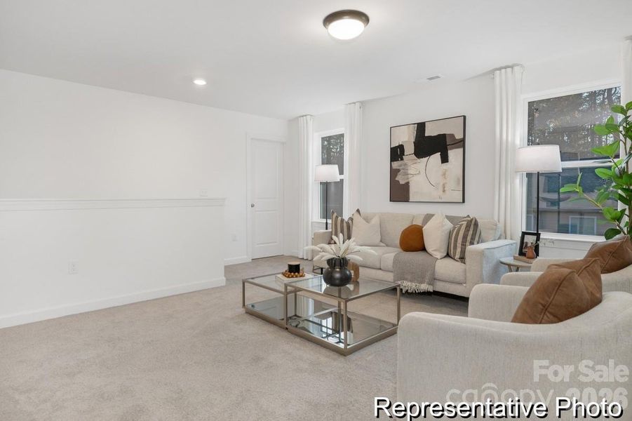 Furnished interior view inside a new home in Shay Crossing, Salisbury (Image 13).