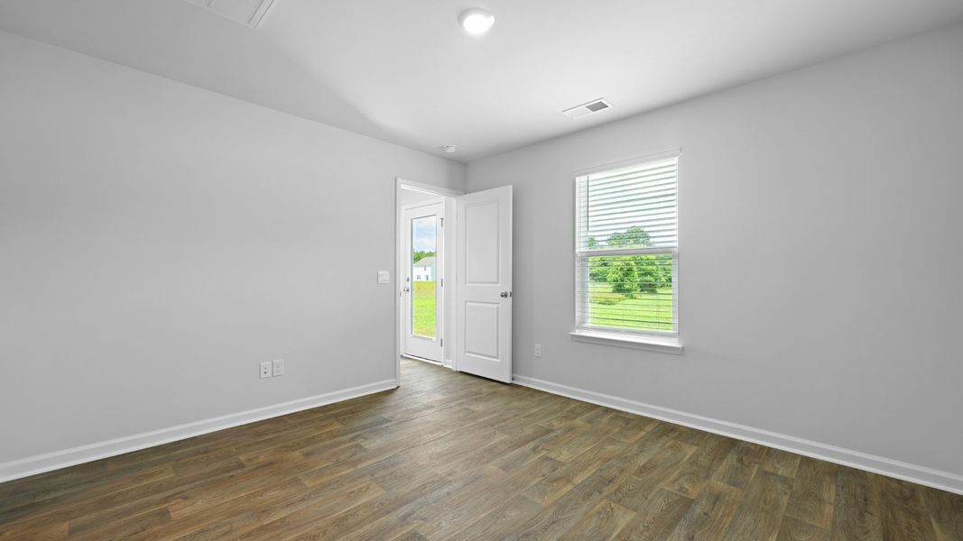 Spacious, unfurnished interior of a new home in Center Pointe, Santee (Image 13). Spacious, unfurnished interior of a new home in Center Pointe, Santee (Image 13).