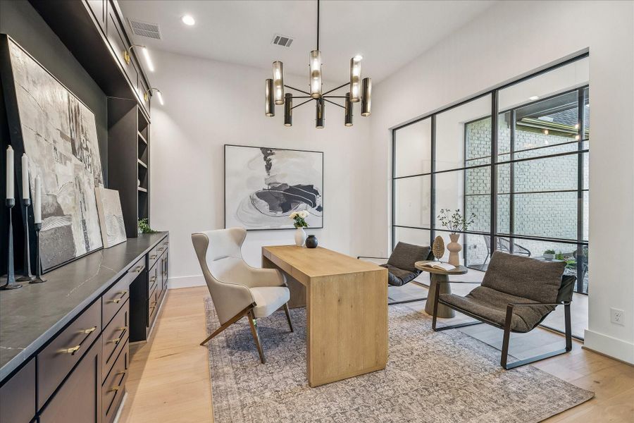 Furnished interior view inside a new home in Stallion Lakes, Hockley (Image 43).