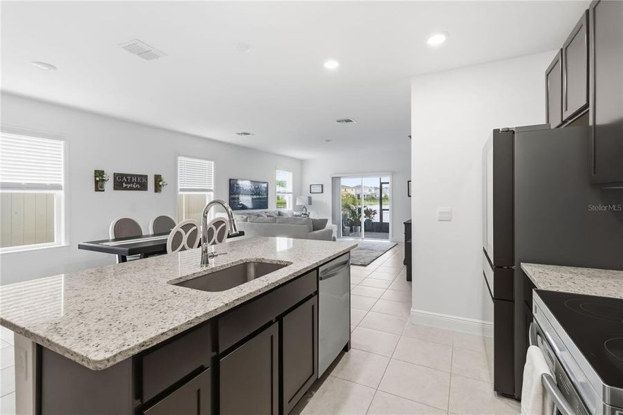 Furnished interior view inside a new home in , St. Cloud (Image 42).