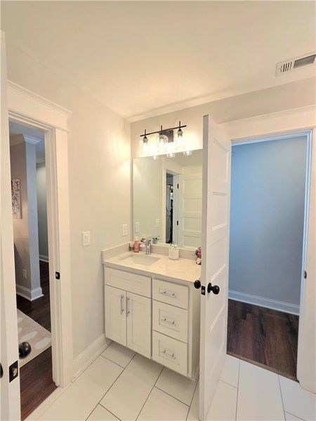 Furnished interior view inside a new home in , Buford (Image 39).