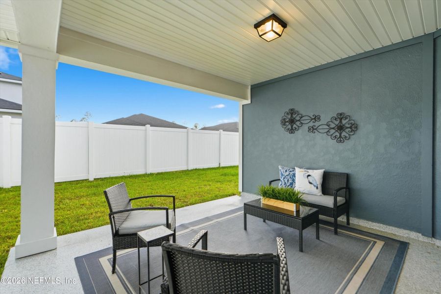 Exterior details and patio area of a home in , St. Augustine (Image 3).