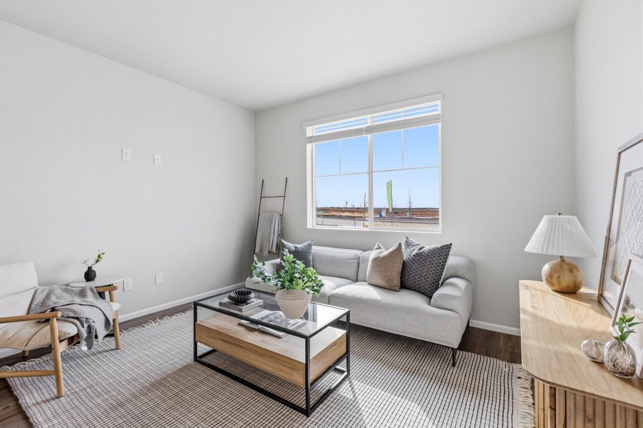 Furnished interior view inside a new home in Windler, Aurora (Image 12).