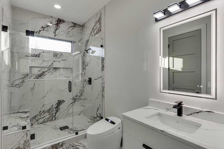 Furnished interior view inside a new home in , Buford (Image 17).