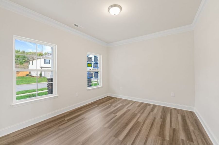 Spacious, unfurnished interior of a new home in Miller's Reserve, Winston-Salem (Image 52). Spacious, unfurnished interior of a new home in Miller's Reserve, Winston-Salem (Image 52).