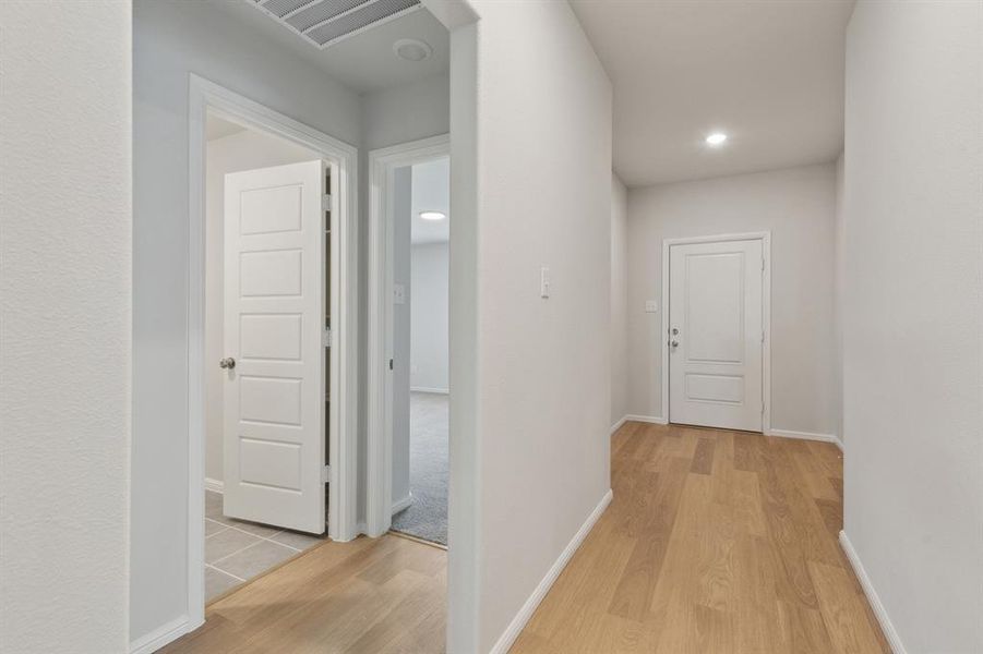 Entryway in the Hayden home plan by Trophy Signature Homes – REPRESENTATIVE PHOTO Entryway in the Hayden home plan by Trophy Signature Homes – REPRESENTATIVE PHOTO