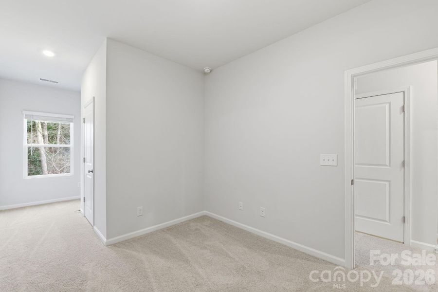 Bedroom 3 with Desk Niche at Window Bedroom 3 with Desk Niche at Window