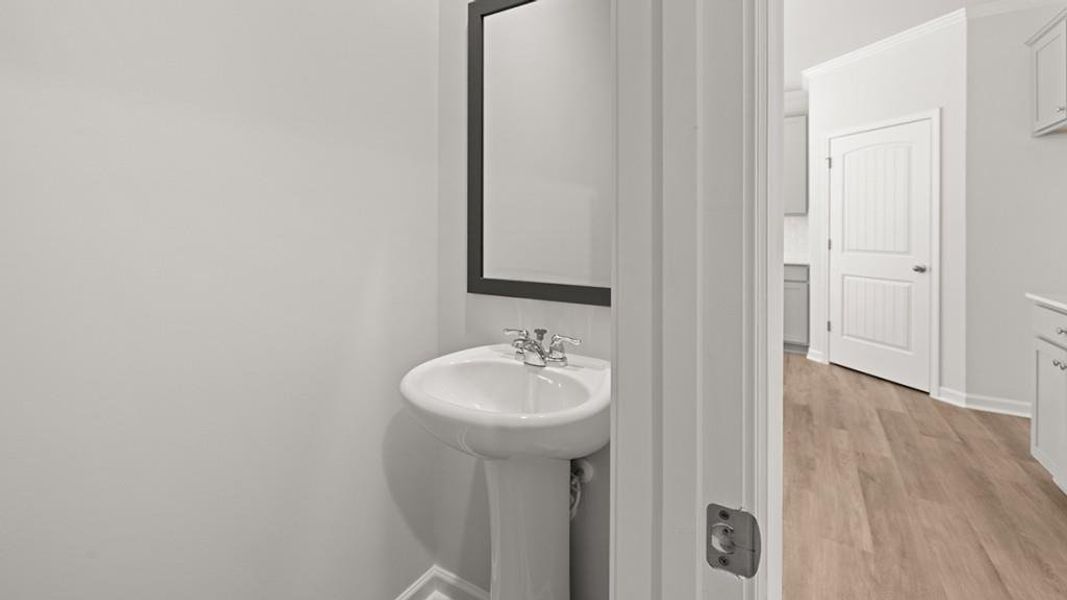 Furnished interior view inside a new home in Hamptons at Riverwood South, Dallas (Image 6).