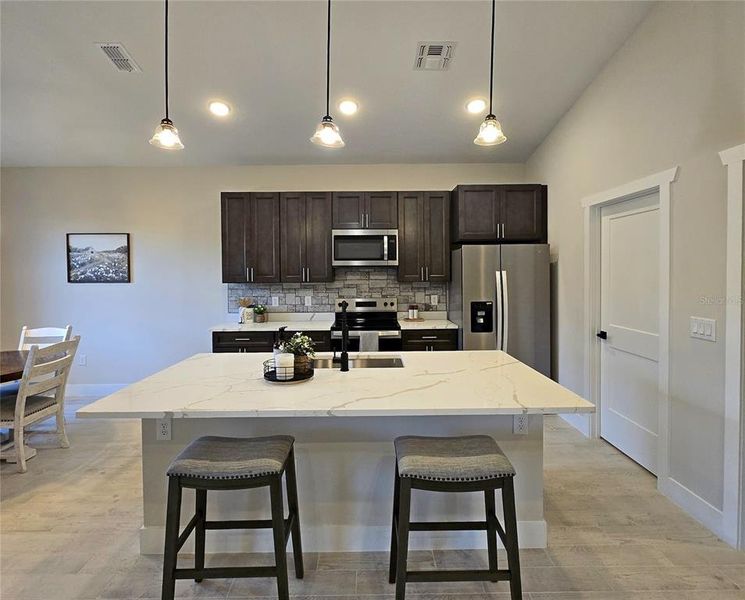 Furnished interior view inside a new home in , Sebring (Image 32). Furnished interior view inside a new home in , Sebring (Image 32).