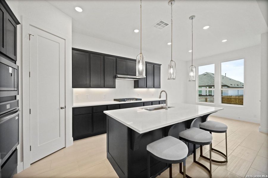 Furnished interior view inside a new home in Davis Ranch, San Antonio (Image 10).