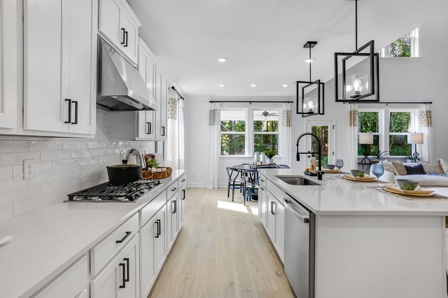 Representative furnished interior of a home built from the Easton by Taylor Morrison in Reserve at Hickory Walk, Kennesaw (Image 15).