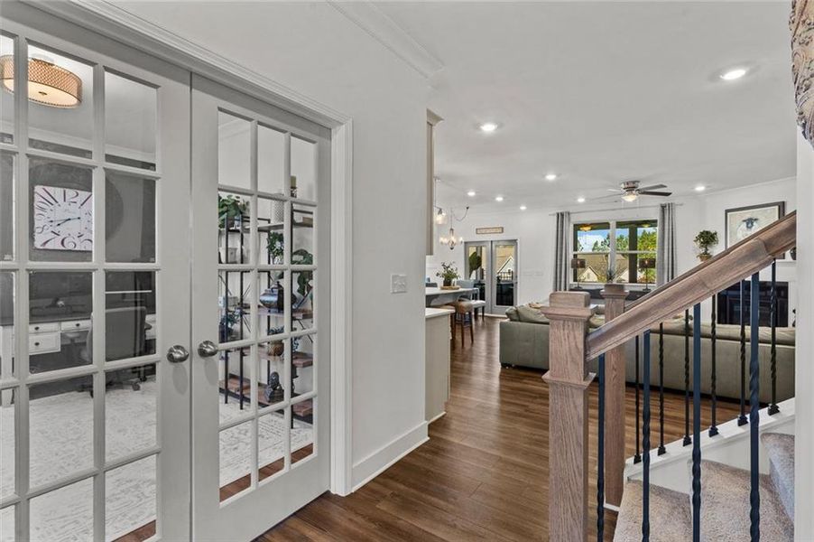 Furnished interior view inside a new home in , Canton (Image 43).