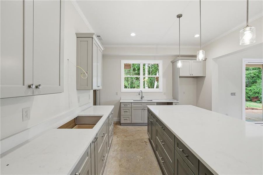 Furnished interior view inside a new home in , Cornelia (Image 8).