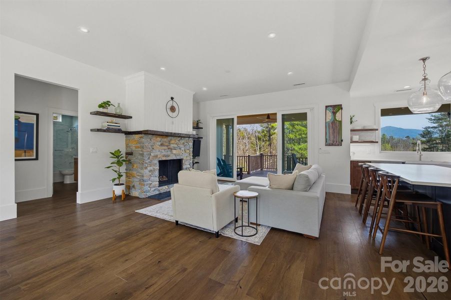 Great Room with Dining Area