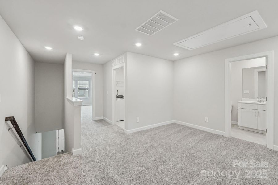 Photo is not of the actual home, but is an inspirational photo of builder’s model home and may depict options, furnishings, and/or decorator features that are not included