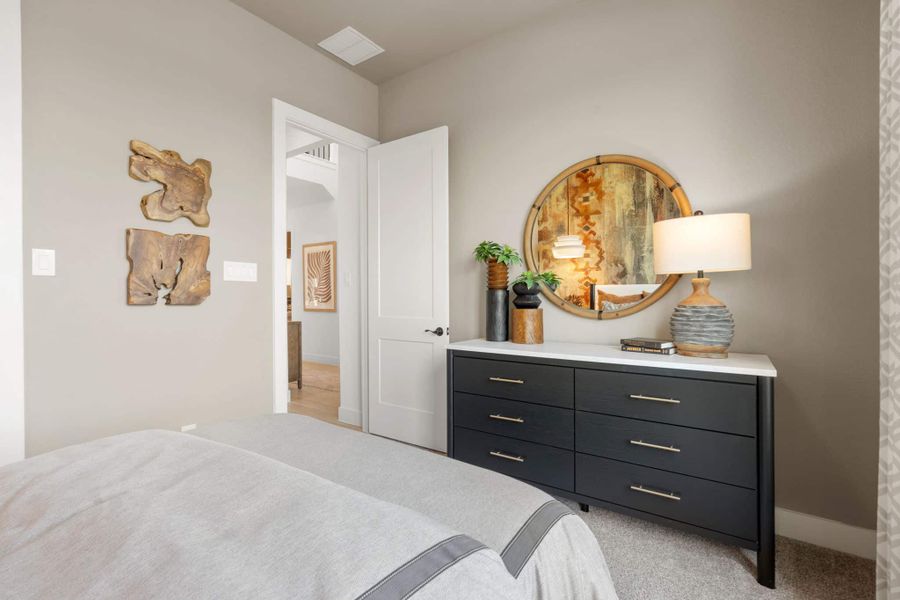 Furnished interior view inside a new home in Meridiana, Manvel (Image 5).