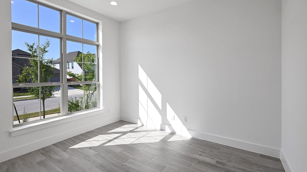 Spacious, unfurnished interior of a new home in Crosswinds 50', Kyle (Image 18). Spacious, unfurnished interior of a new home in Crosswinds 50', Kyle (Image 18).