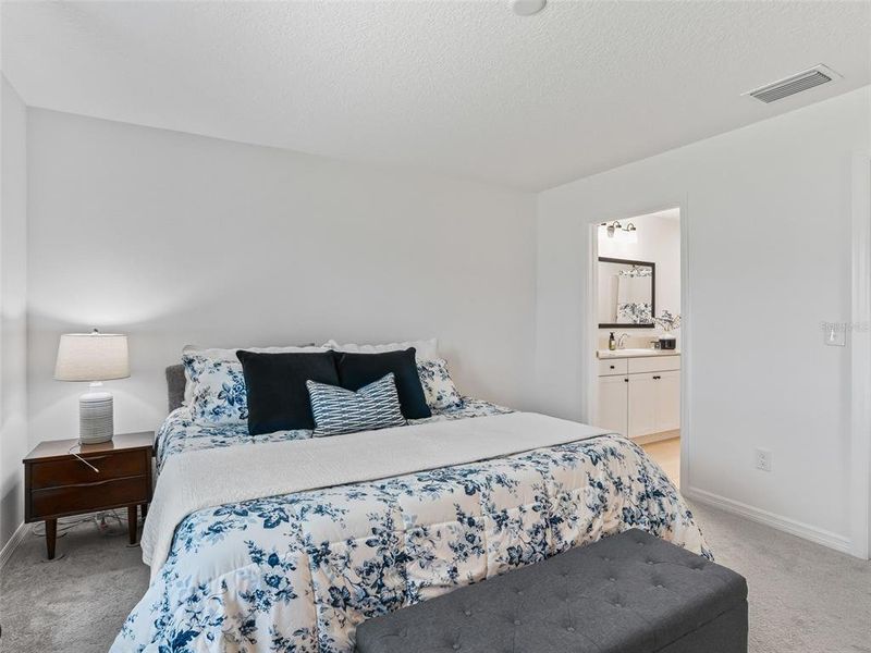 Furnished interior view inside a new home in , The Villages (Image 38).