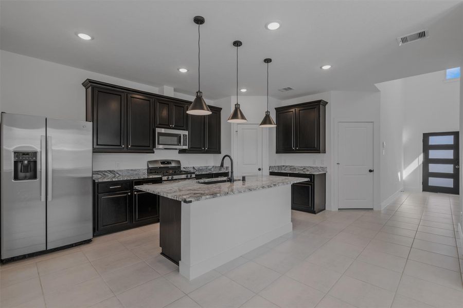 Furnished interior view inside a new home in Emory Glen, Magnolia (Image 5).