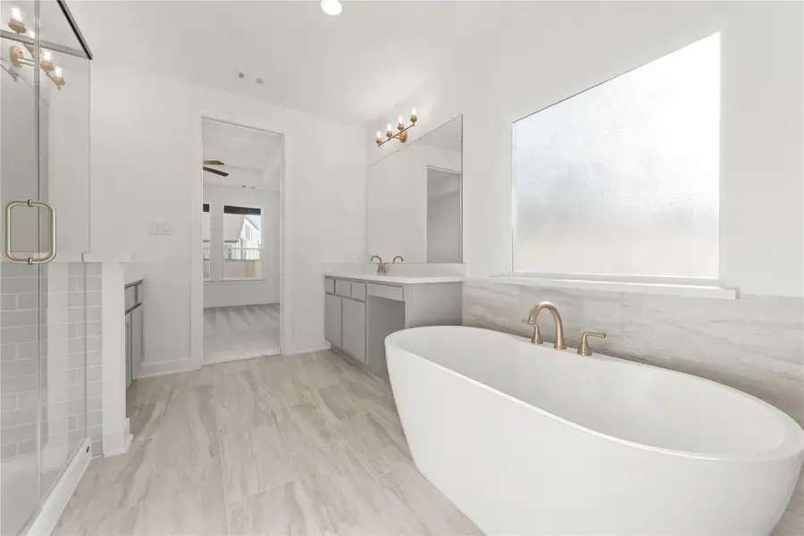 Furnished interior view inside a new home in Kresston, Montgomery (Image 7).