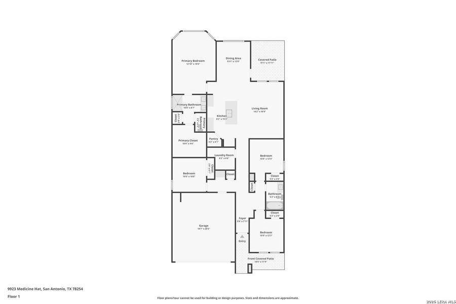2D floor plan layout of this home in Kallison Ranch, San Antonio, TX (Image 5). 2D floor plan layout of this home in Kallison Ranch, San Antonio, TX (Image 5).