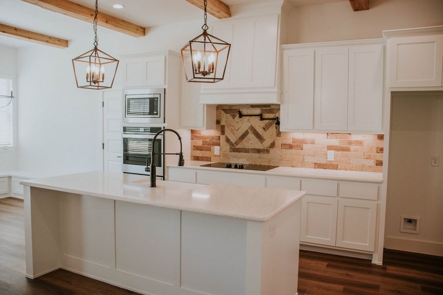 Representative furnished interior of a home built from the Cherry Laurel by Trinity Classic Homes in Zion Trails, Poolville (Image 6). Representative furnished interior of a home built from the Cherry Laurel by Trinity Classic Homes in Zion Trails, Poolville (Image 6).