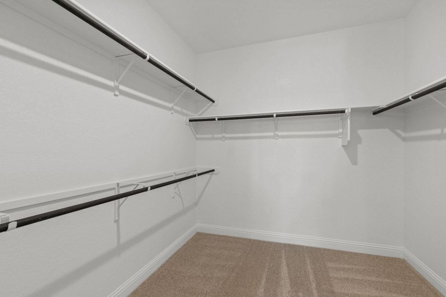 Walk-in closet in Primary Bedroom