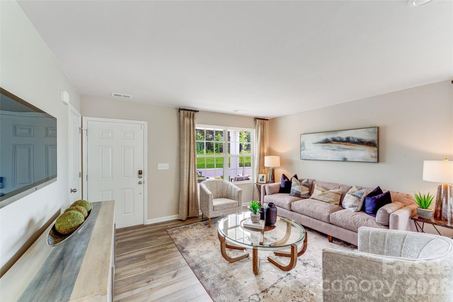 Furnished interior view inside a new home in Walkers Mill, Edgemoor (Image 15).