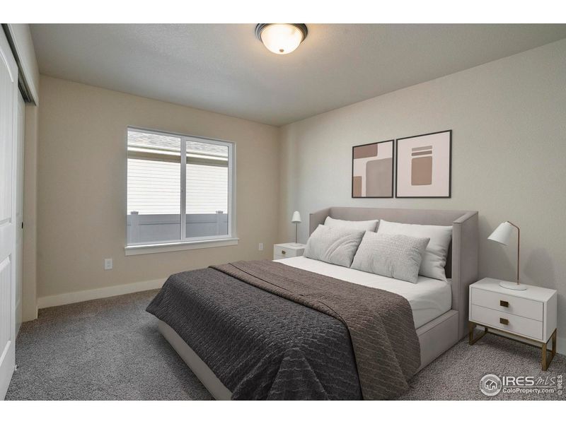 Furnished interior view inside a new home in , Frederick (Image 5).