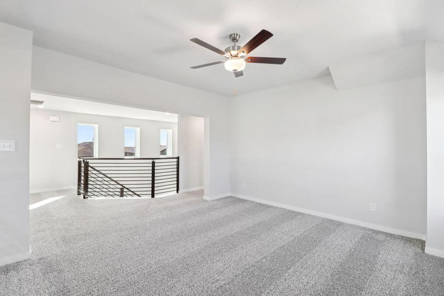 Spacious, unfurnished interior of a new home in Bluestem, Brookshire (Image 25).