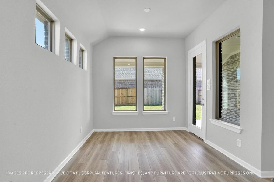 Spacious, unfurnished interior of a new home in Emberly  45', Beasley (Image 18).