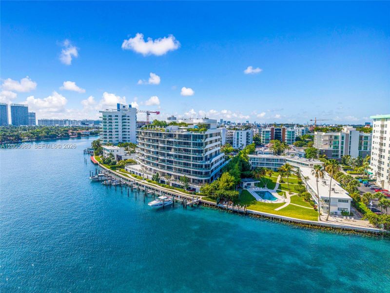 Condo located in Bay Harbor Islands, FL showcasing its design and architecture (Image 5).