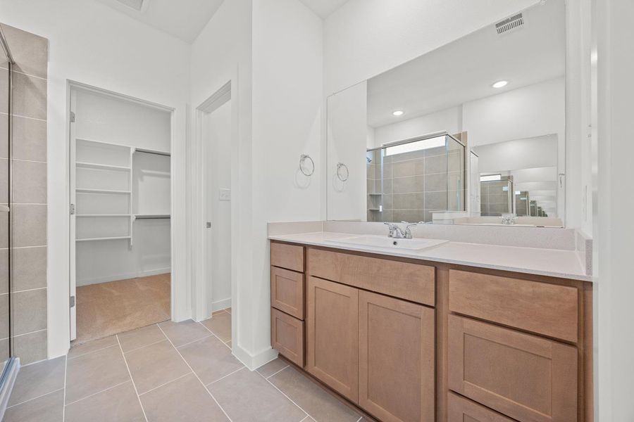 Furnished interior view inside a new home in Prairie Winds, Hutto (Image 12).