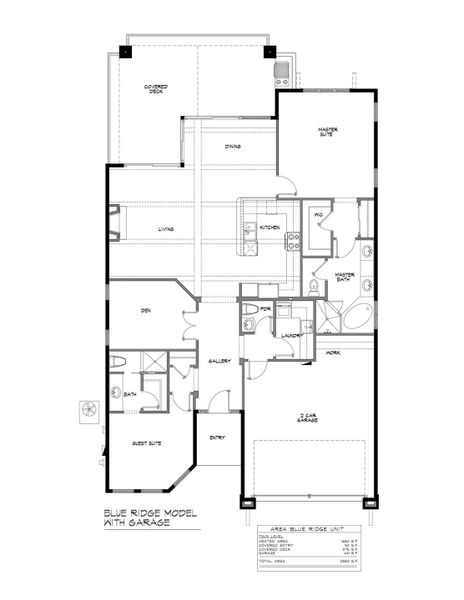 Blue Ridge Villa plan Blue Ridge Villa plan