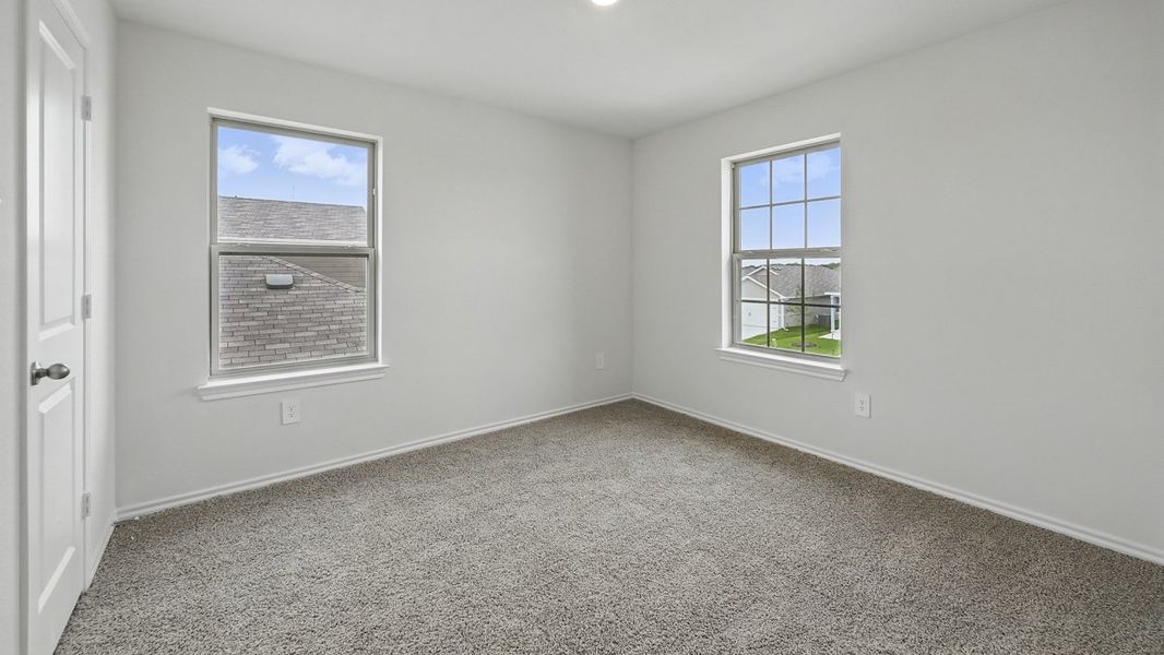 Spacious, unfurnished interior of a new home in Wildcat Ranch, Crandall (Image 19).