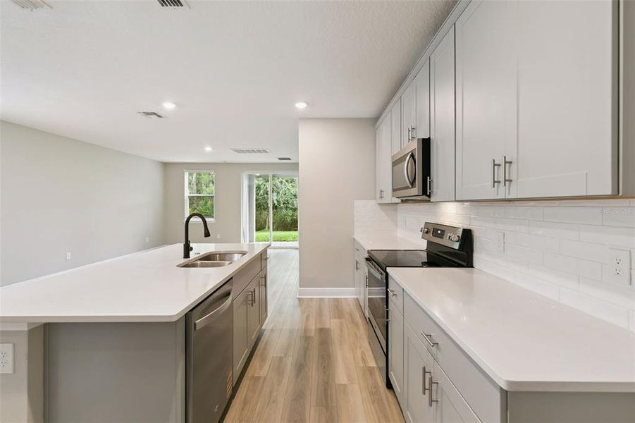 Furnished interior view inside a new home in , Daytona Beach (Image 16).