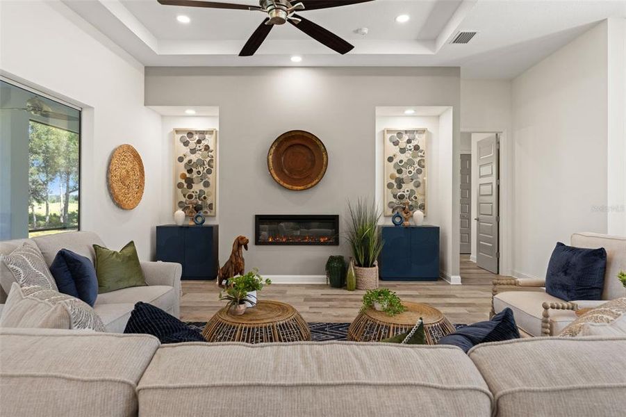 Furnished interior view inside a new home in , Lecanto (Image 18).