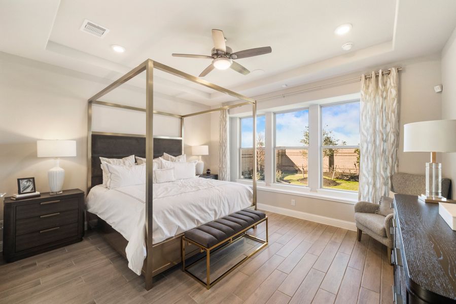 Furnished interior view inside a new home in Copia Pines, Montgomery (Image 8).