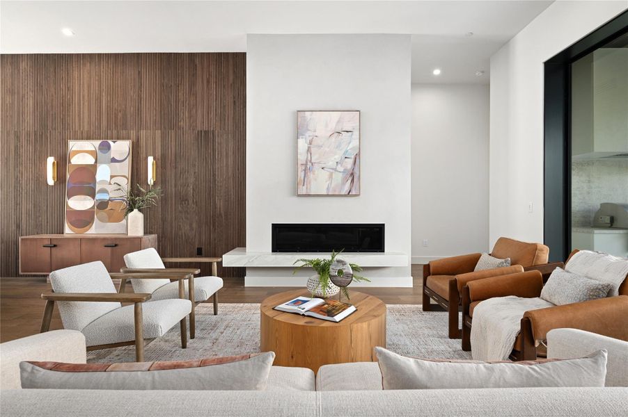 Furnished interior view inside a new home in , Austin (Image 16). Furnished interior view inside a new home in , Austin (Image 16).