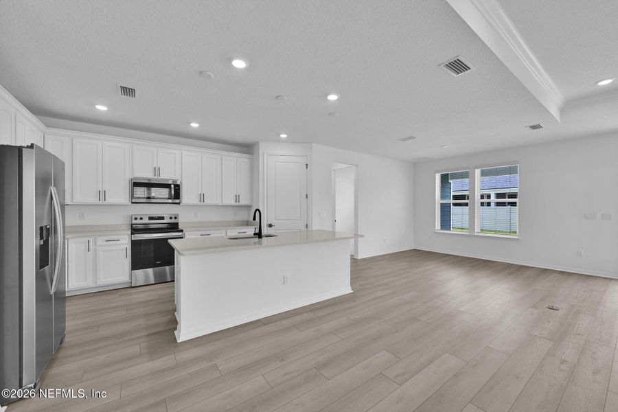 Furnished interior view inside a new home in Hyland Trail, Green Cove Springs (Image 19).
